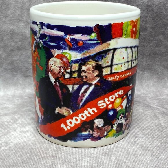 Walgreen 1998 Drugstore 1,000th Commemorative Coffee Mug 12oz - Picture 3 of 13
